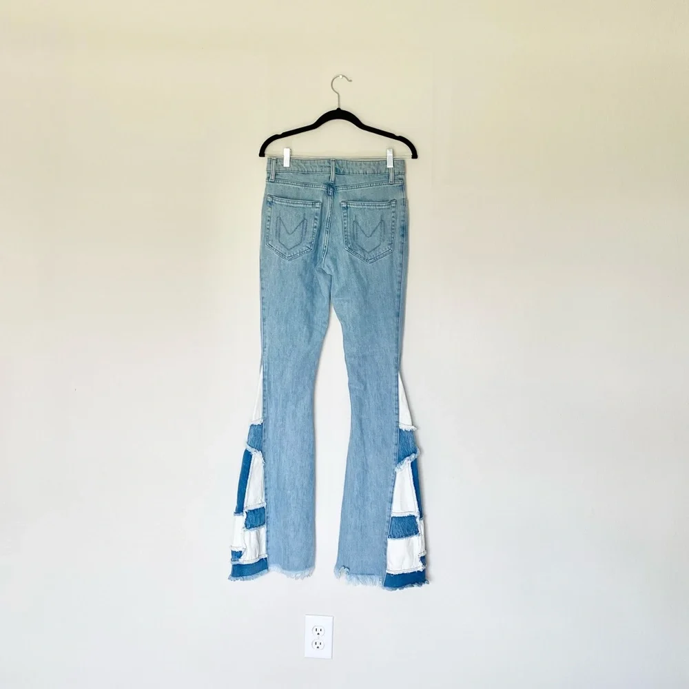 Show Me Your MuMu | Woodstock Patchwork Flare Jeans - Picture 9 of 16